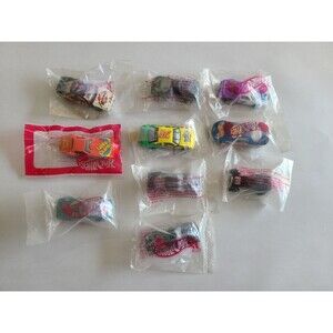 Vintage NEW NOS Lot of 10 Hot Wheels cereal prizes UNOPENED
